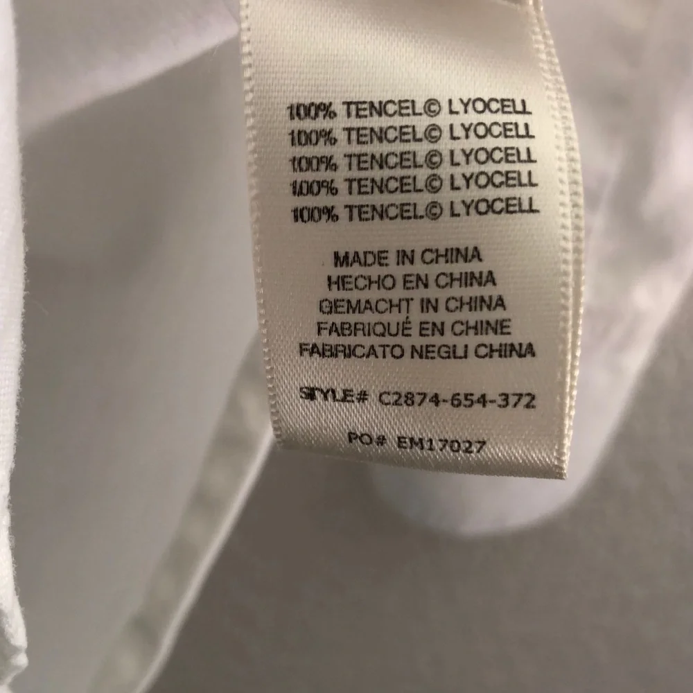 Cloth & Stone Button Down White Collared Shirt - Picture 5 of 5